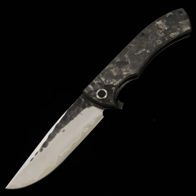 二唐 NIGARA ホールディングナイフ SG2 カーボンファイバーハンドル (97mm)