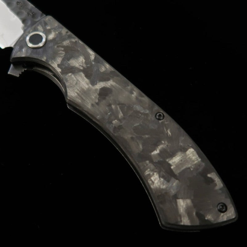 二唐 NIGARA ホールディングナイフ SG2 カーボンファイバーハンドル (97mm)