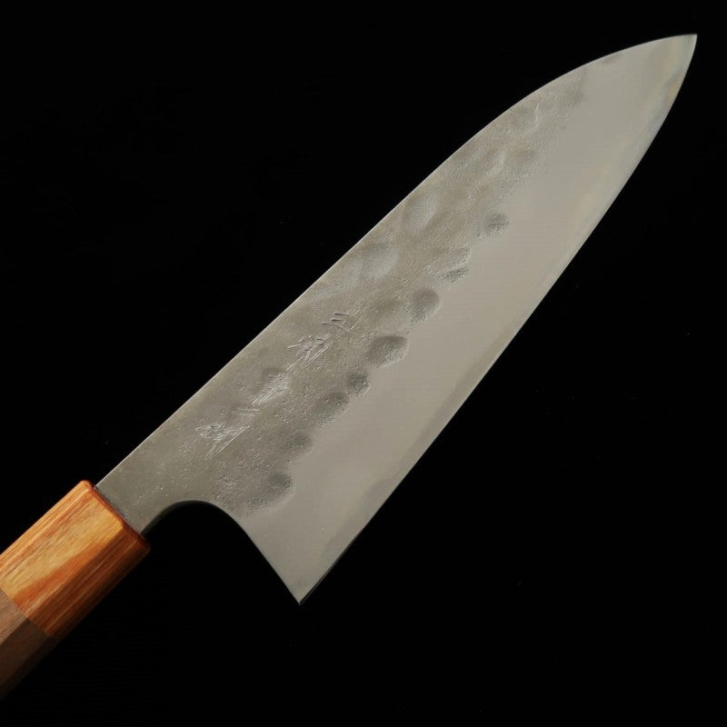Gyuto MIURA Aogami no.2, acabado perla, mango de nogal (210 mm)