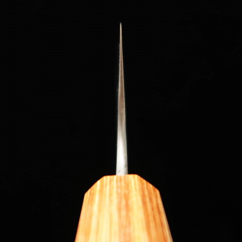 Gyuto MIURA Aogami no.2, acabado perla, mango de nogal (210 mm)