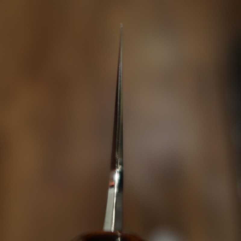 刃道HADO 銀紙三号 切付牛刀 木地呂塗り桜八角柄 (210/240mm)