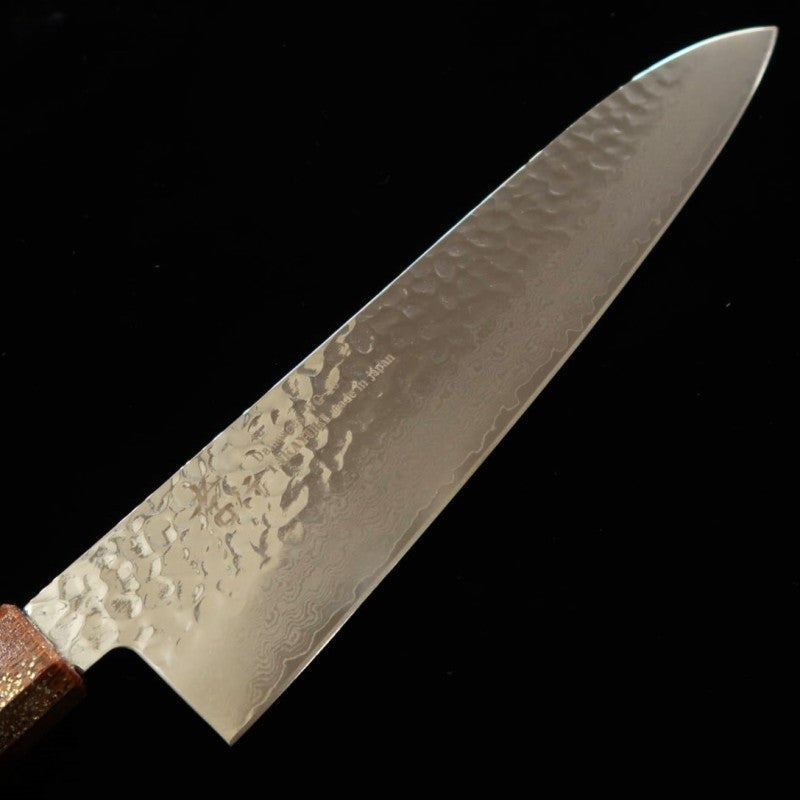 Gyuto Sakai Takayuki VG10 damasco de 33 camada com cabo personalizado (240mm)