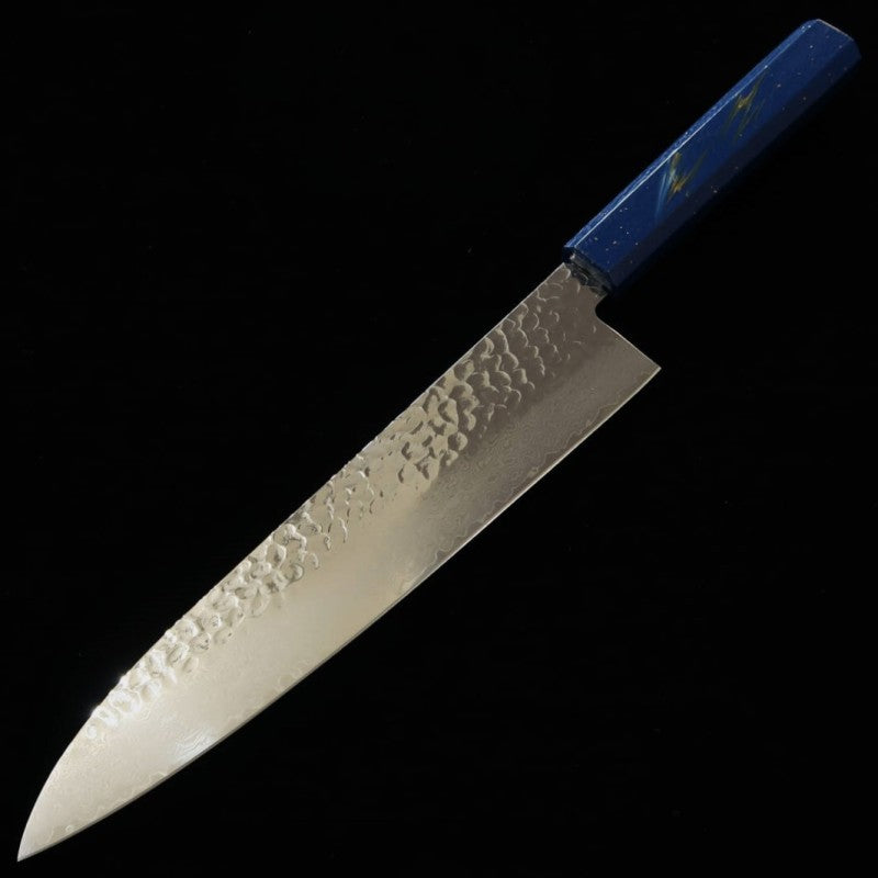 Gyuto Sakai Takayuki Saiseki VG10 martelado com 33 camadas damasco cabo persolanizado (210/240mm)