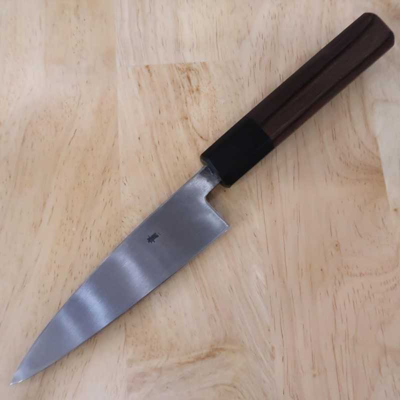 Miura Acier Bleu n°2 finition noire Kaizaki manche octogonale en palissandre (120 mm)