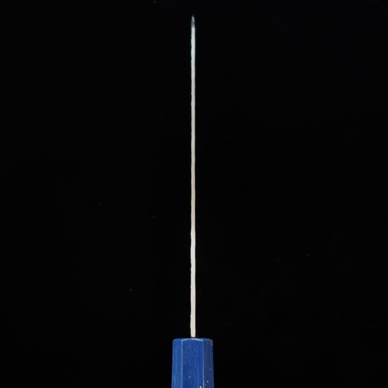 Sakai Takayuki Ishi Gyuto forme sabre VG10 Damas 33 couches Manche en chêne laqué (190 mm)