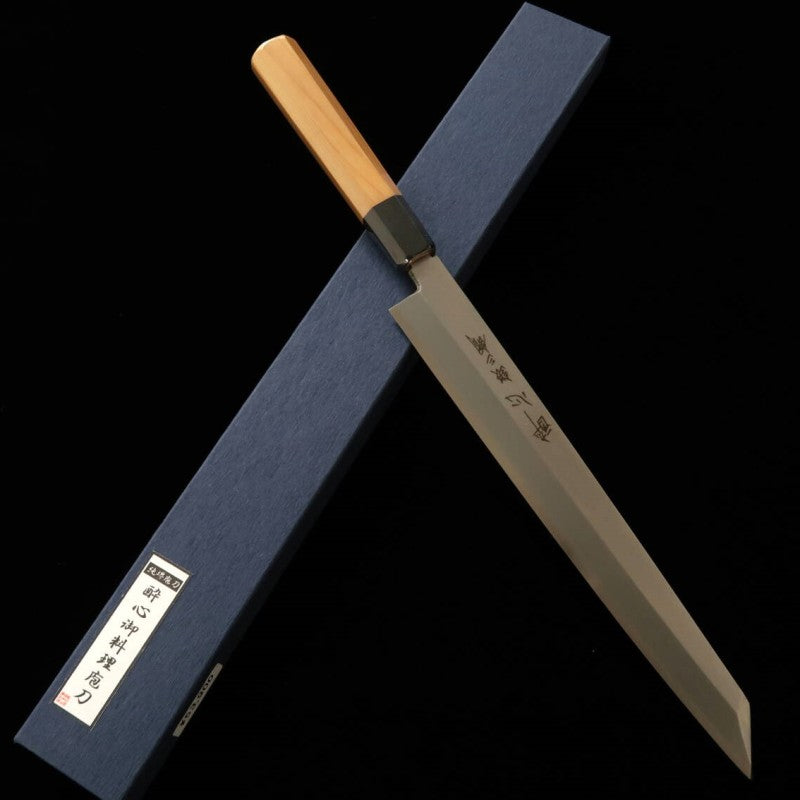Kiritsuke Yanagiba aço inox Ginsan SUISIN (270/300mm)