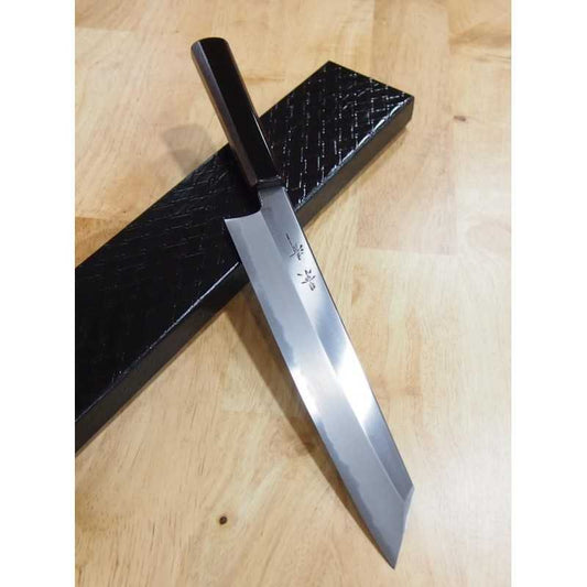 KAGEKIYO Wakiritsuke Blue Steel nº1, laca negra ro (240mm)