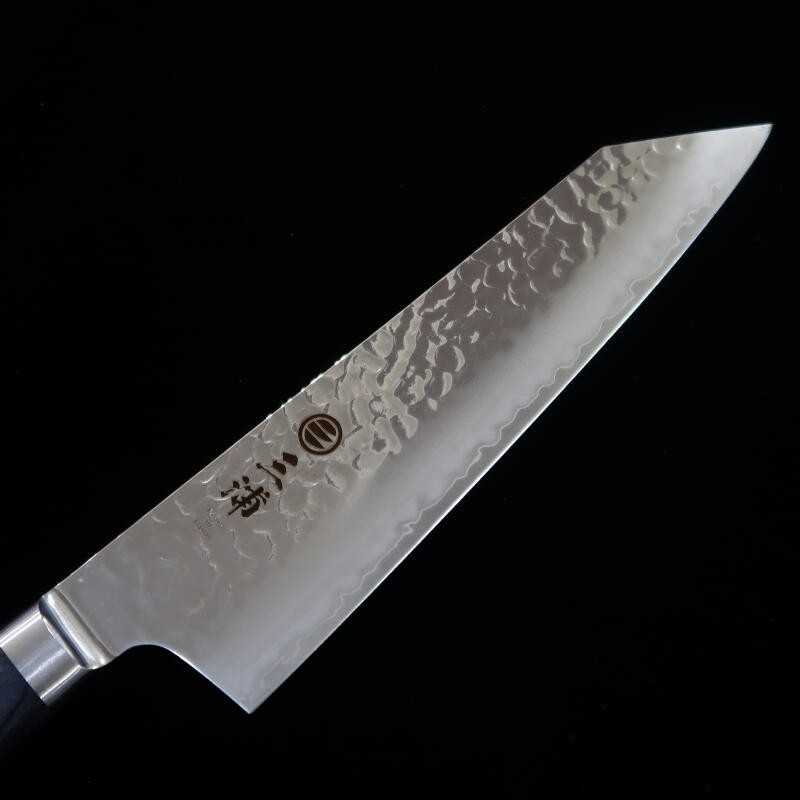 三浦MIURA  10A ステンレス 鎚目 切付三徳 (195mm)