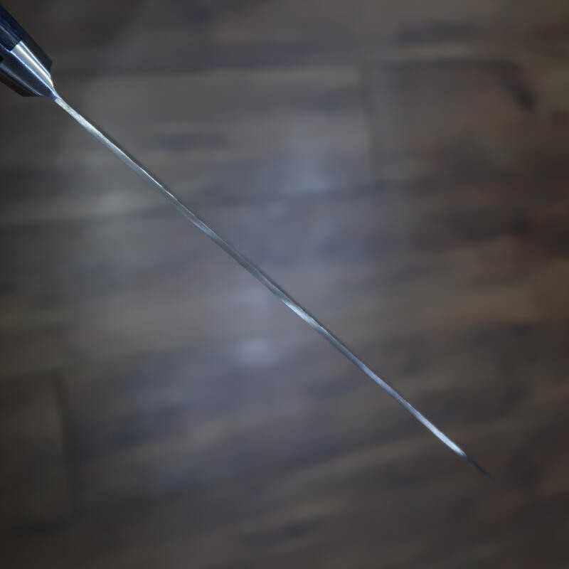 三浦MIURA  10A ステンレス 鎚目 切付三徳 (195mm)