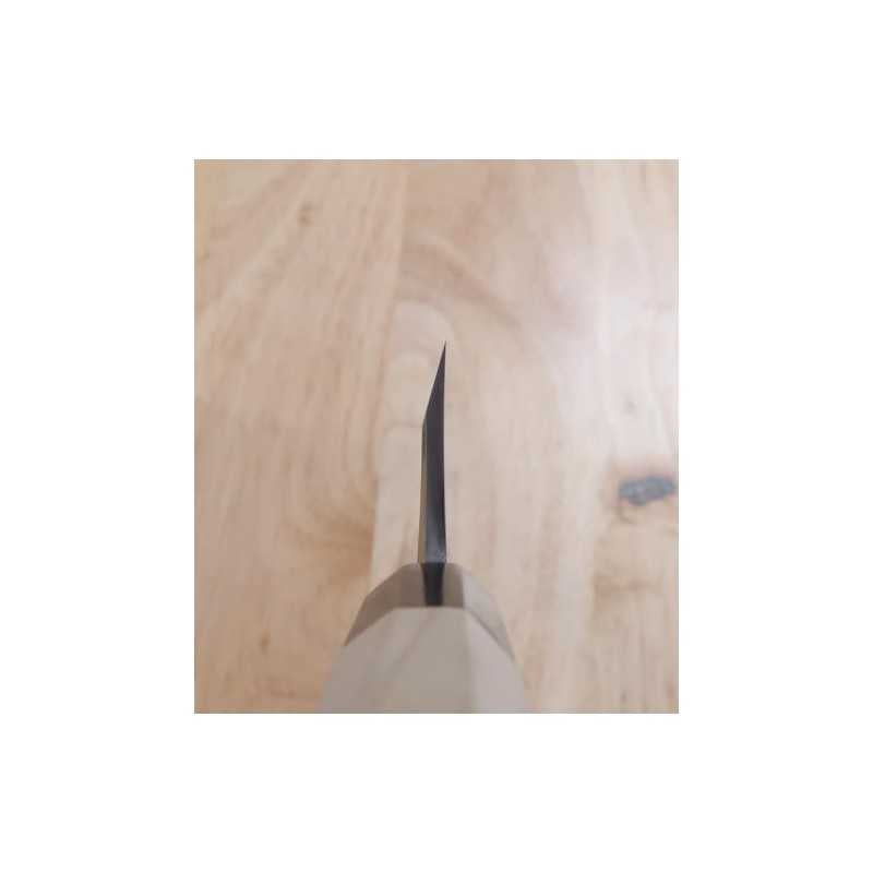 Yoshihiro Goumasan, Aokama, Aogami No. 2, faca Deba, cabo octogonal de magnólia (150-180mm)