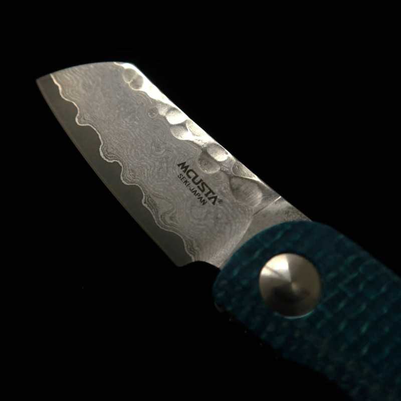 MCUSTA Petit VG-10 Damas MC-0212D Bleu/Noir (45mm)