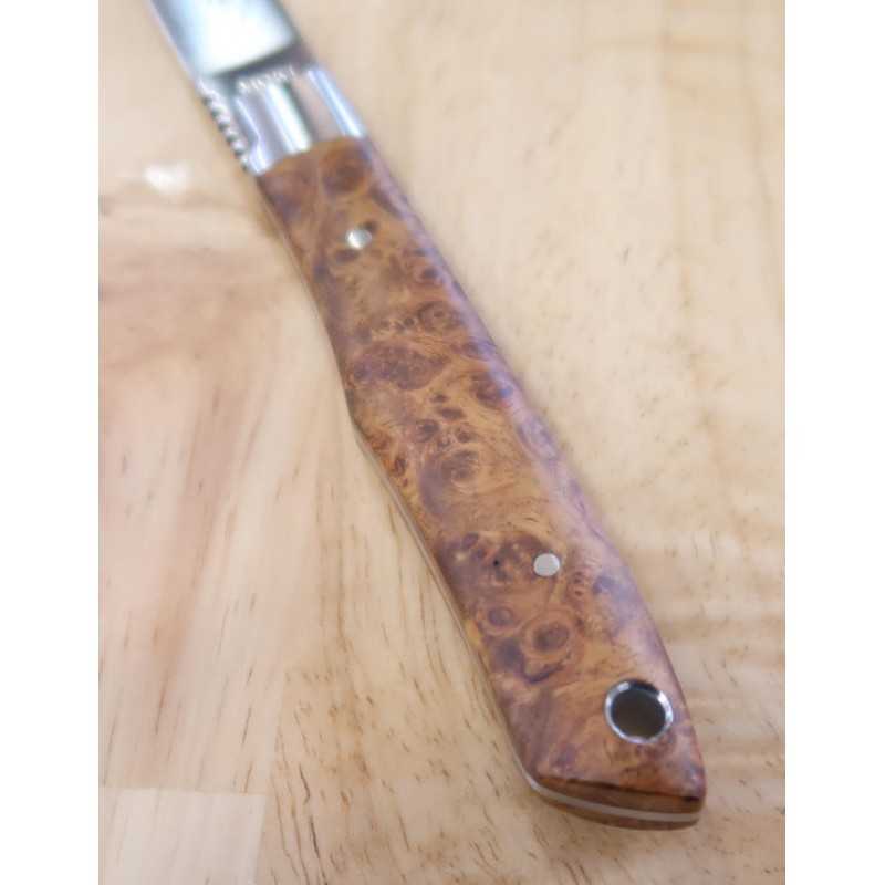 Moki MOKI TS-535J AUS-8 Trout & Bird 2.0 mango de burl de acacia (83 mm)