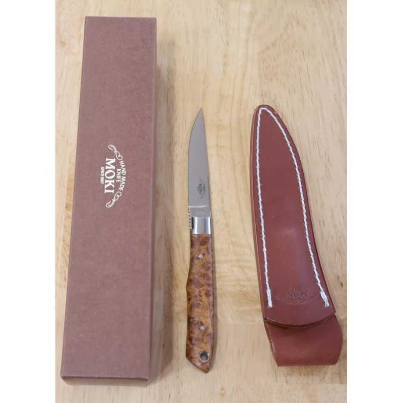 Moki MOKI TS-535J AUS-8 Trout & Bird 2.0 mango de burl de acacia (83 mm)