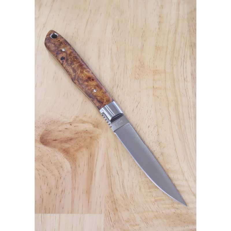 Moki MOKI TS-535J AUS-8 Trout & Bird 2.0 mango de burl de acacia (83 mm)