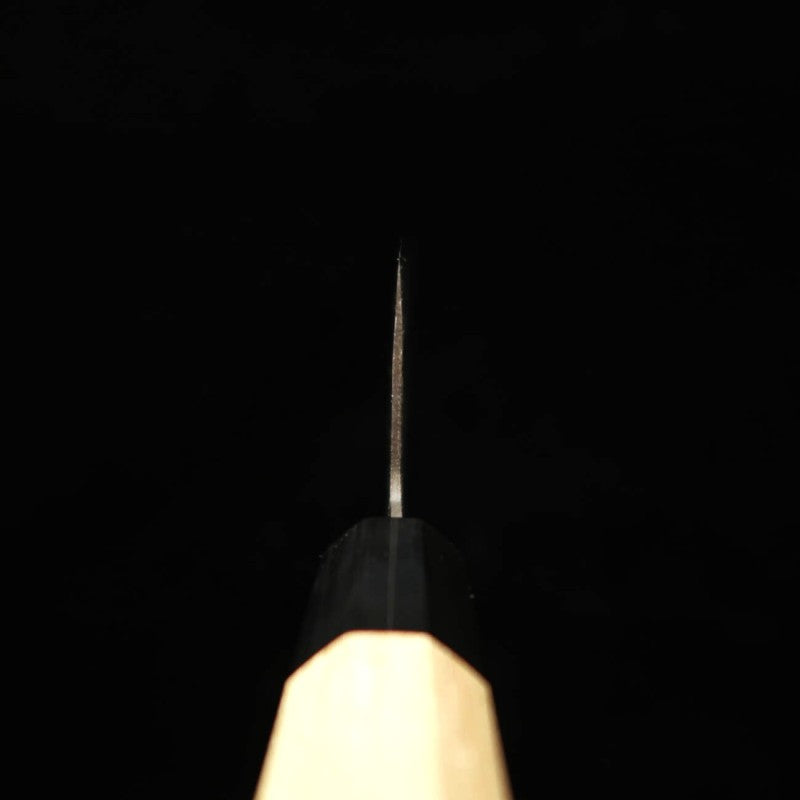 Nakiri MIURA aogami nº1 revestido de acero inoxidable, acabado negro (165mm)