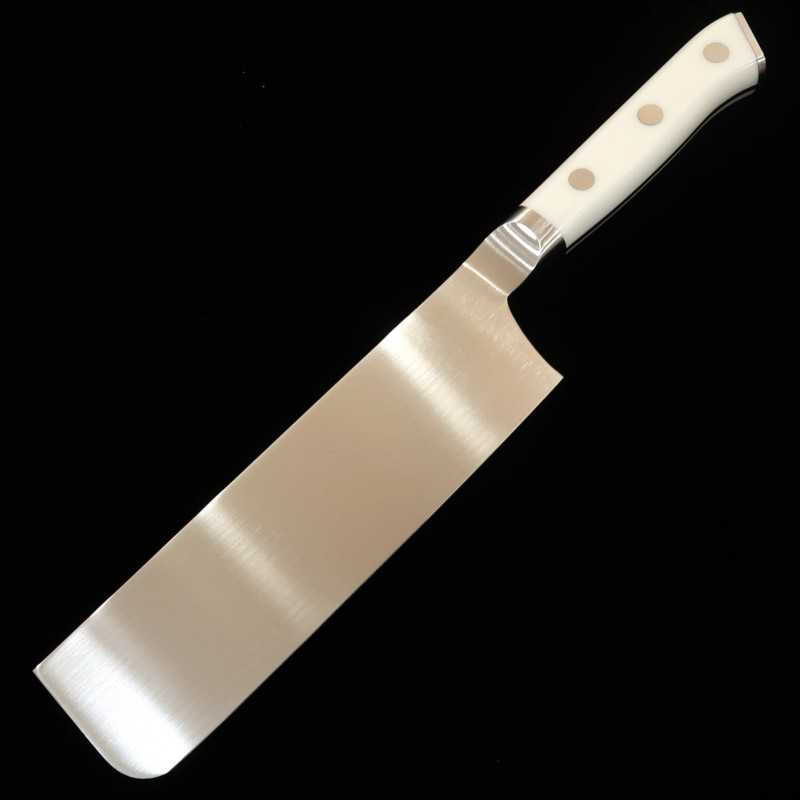 MCUSTA ZANMAI Nakiri Classic Molybdenum Corian (165mm)
