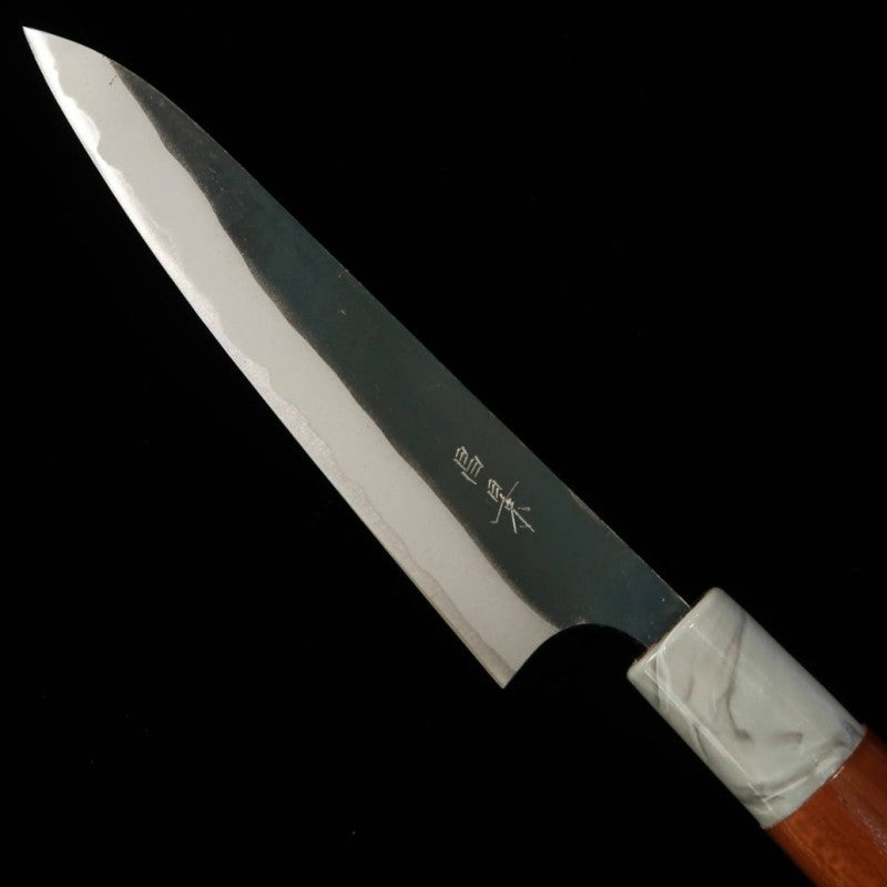 Masakage Aogami #2 "Mizu" Finition kuro-uchi Petty Manche en merisier américain (150 mm)