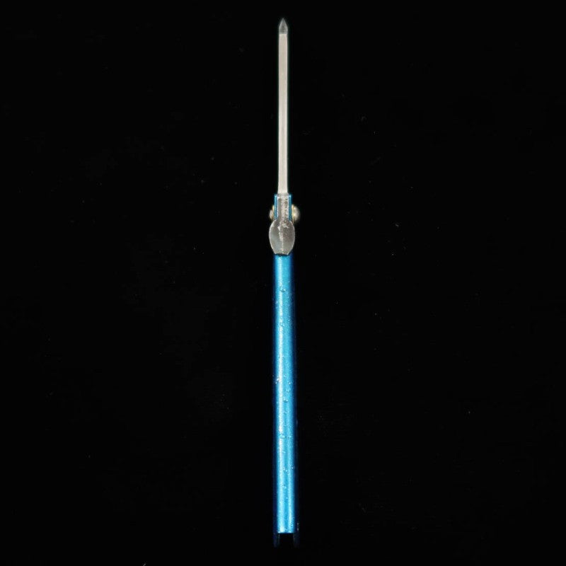Nagao Kanekoma HIGONOKAMI Acier bleu trois couches - Éclaboussures d’eau - Bleu (72 mm)