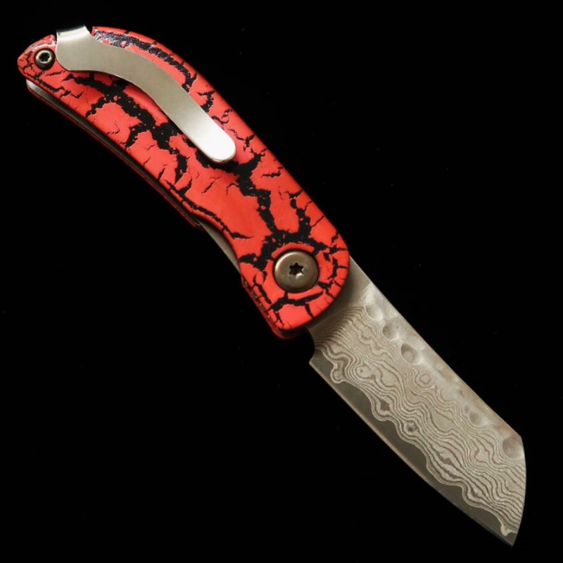Mcusta Edición limitada Infinity 021 Spider Damasco con acabado martillado MC-021DHD1 (45 mm)