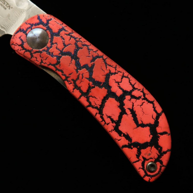 Mcusta Edición limitada Infinity 021 Spider Damasco con acabado martillado MC-021DHD1 (45 mm)