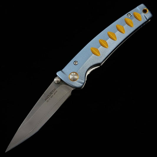 MCUSTA MCUSTA Cuchillo MC-0042C VG-10 Azul/Naranja (85mm)
