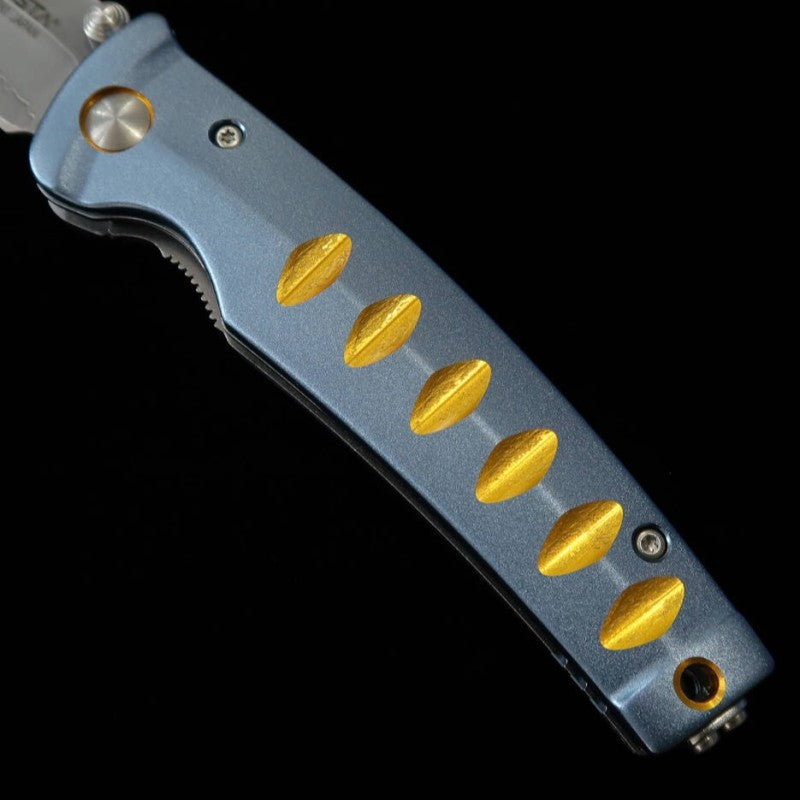 MCUSTA MCUSTA Cuchillo MC-0042C VG-10 Azul/Naranja (85mm)