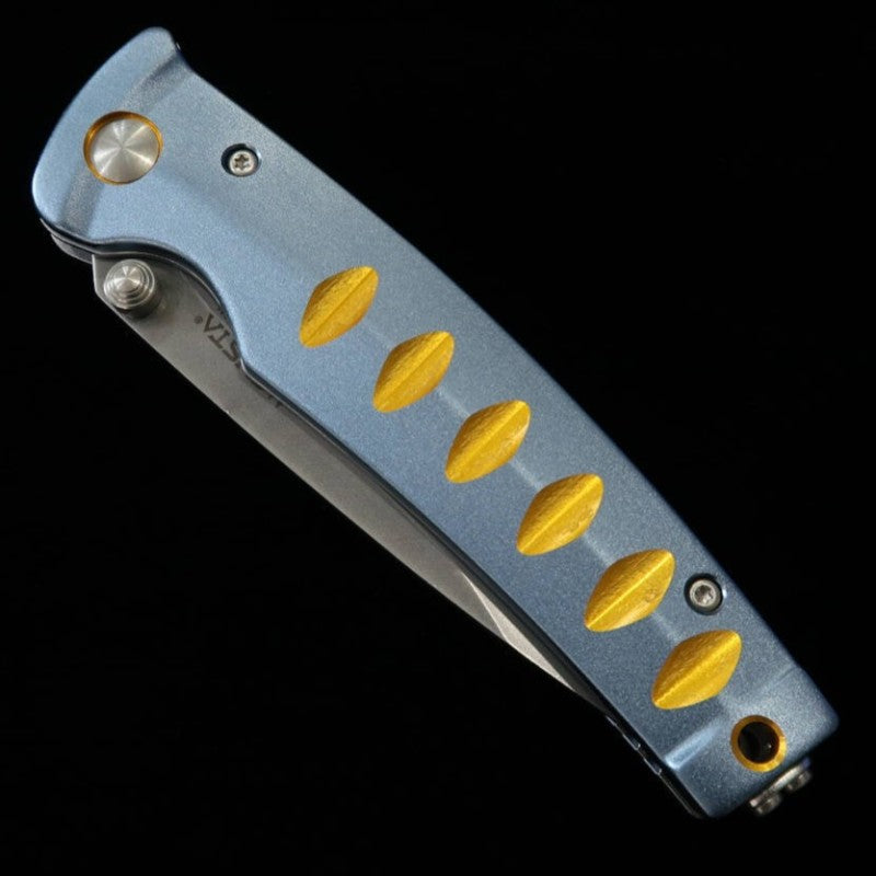MCUSTA MCUSTA Cuchillo MC-0042C VG-10 Azul/Naranja (85mm)
