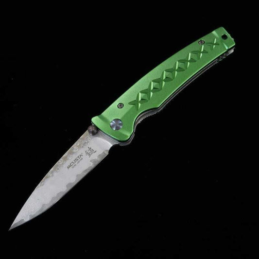 MCUSTA VG-10 Fusion Series martillado MC-0163D verde (85mm)
