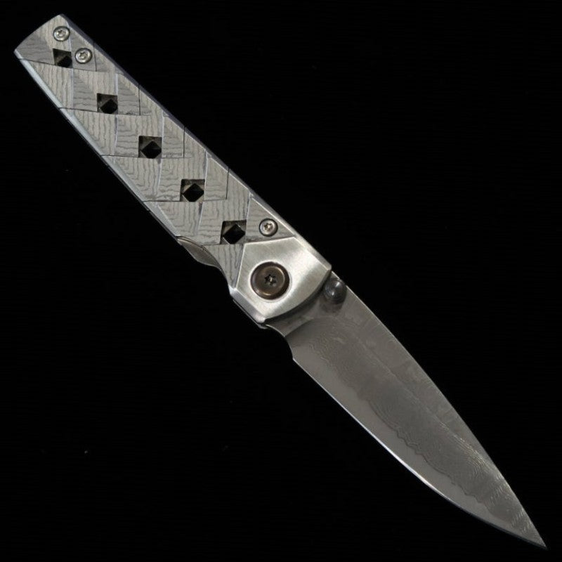 Mcusta Katana serie VG10 Damasco 33 capas plata MC-0037D (71mm)