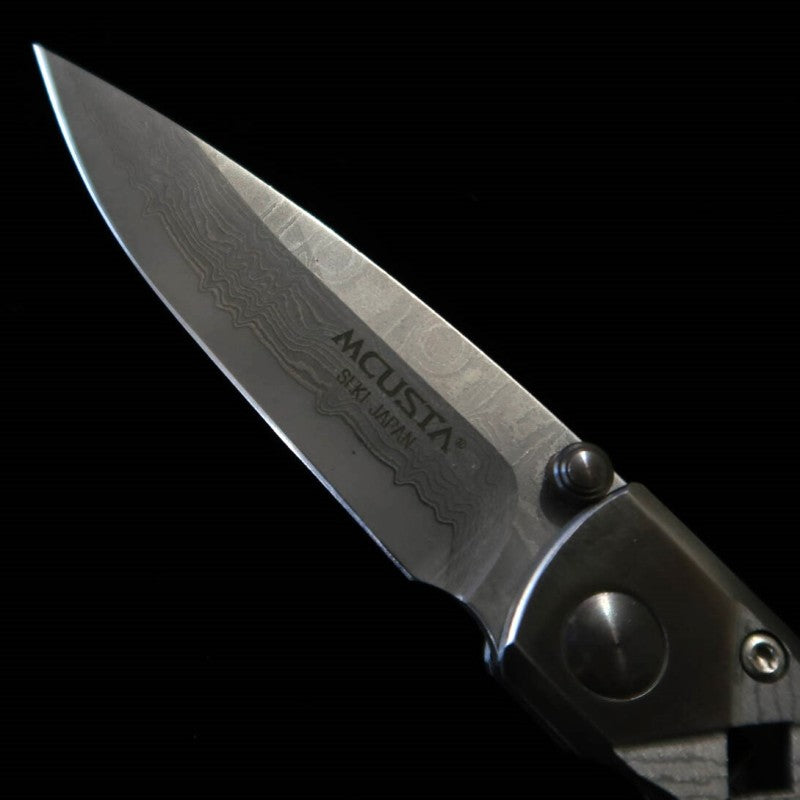 Mcusta Katana serie VG10 Damasco 33 capas plata MC-0037D (71mm)