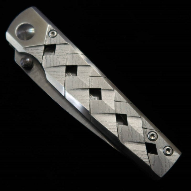 Mcusta Katana serie VG10 Damasco 33 capas plata MC-0037D (71mm)