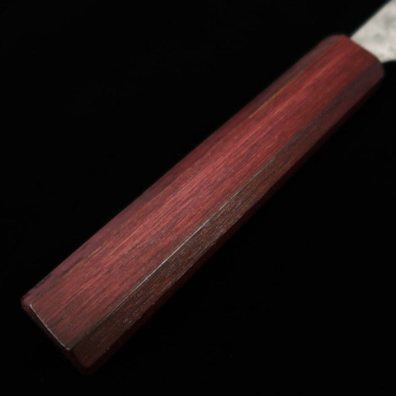 Santoku MIURA SLD acabado Nashiji Mango de roble octogonal (165 mm)