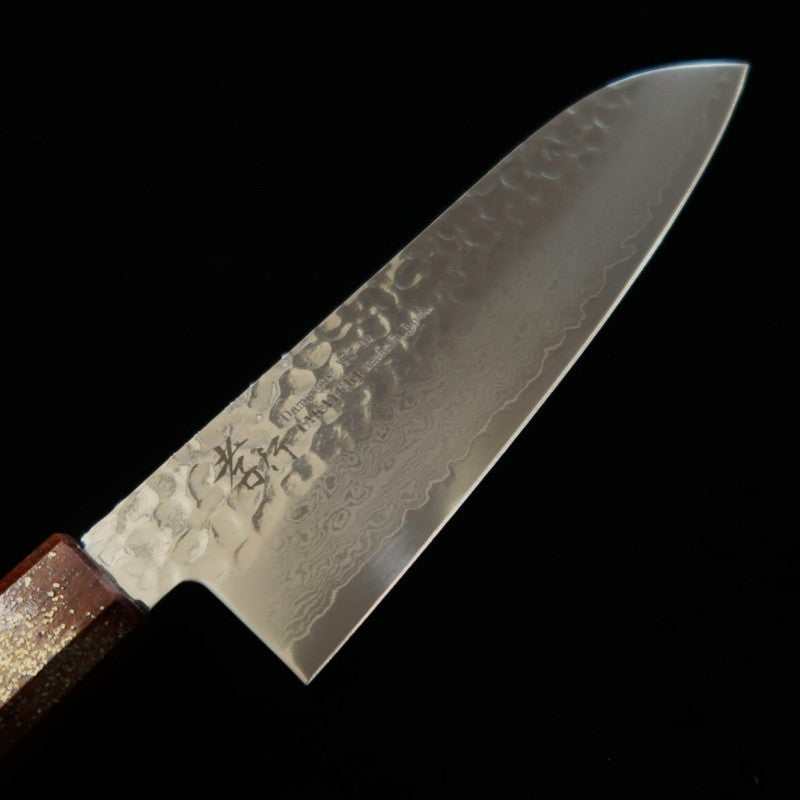 SAKAI TAKAYUKI Santoku Seiren VG-10 Damascus Hammered (170mm)