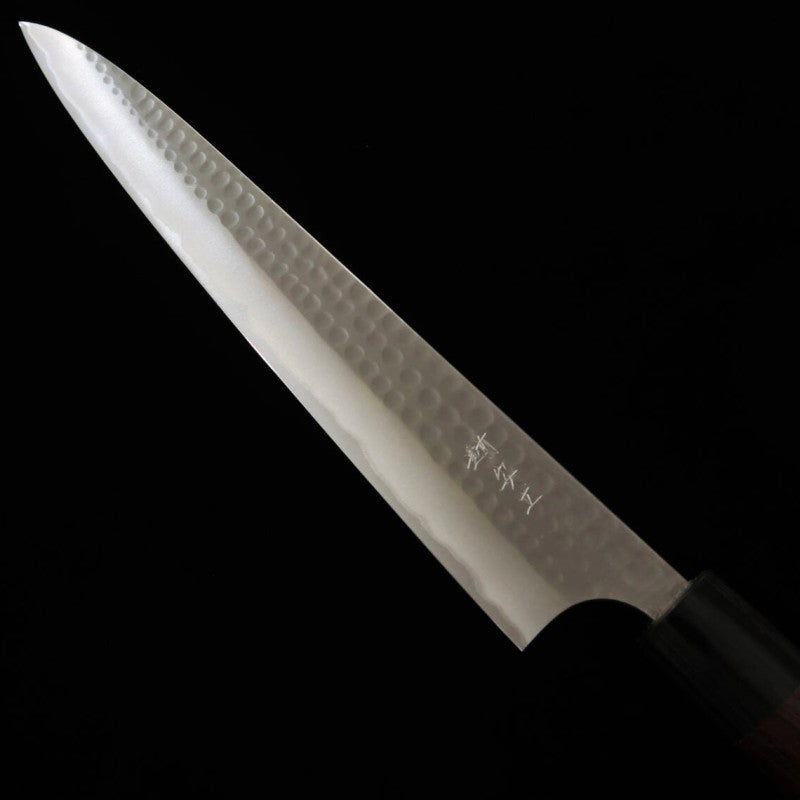 ANRYU cuchillo sujihiki acero Aogami #2 martillado mango de palisandro (270mm)