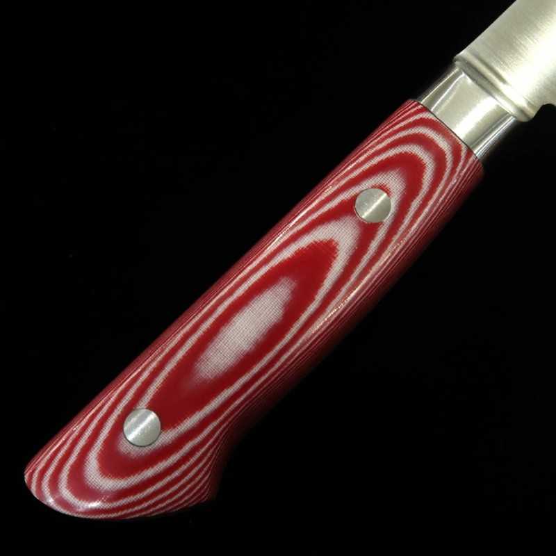 SUISIN Sujihiki INOX PREMIUM Micarta Handle Red/White (240/270mm)