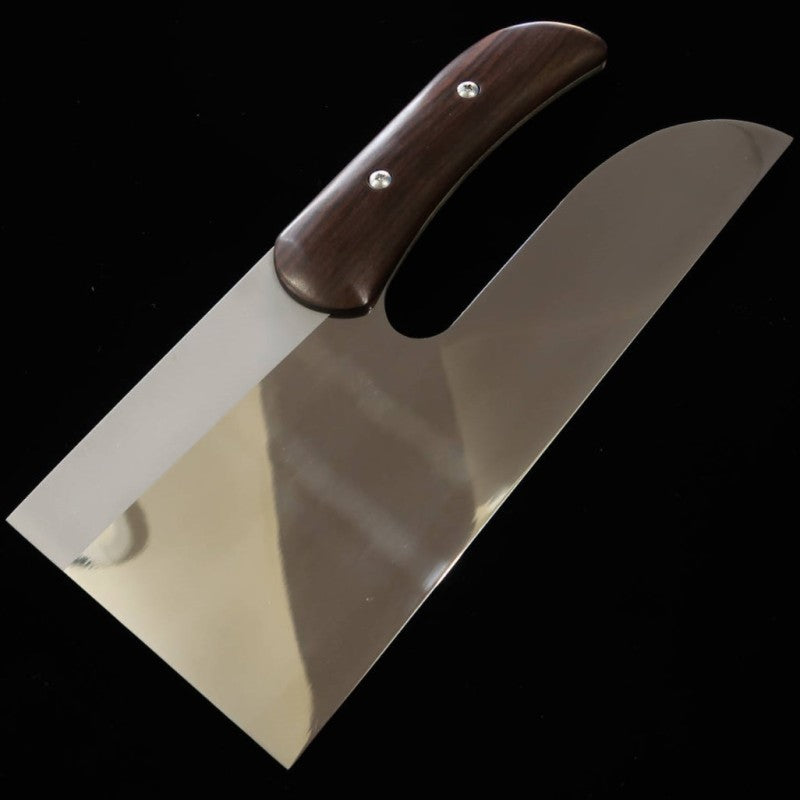 Soba Knife Miura Kuzuryugawa Stainless Steel AUS8 Mirror Finish Ebony Handle (300/330mm)