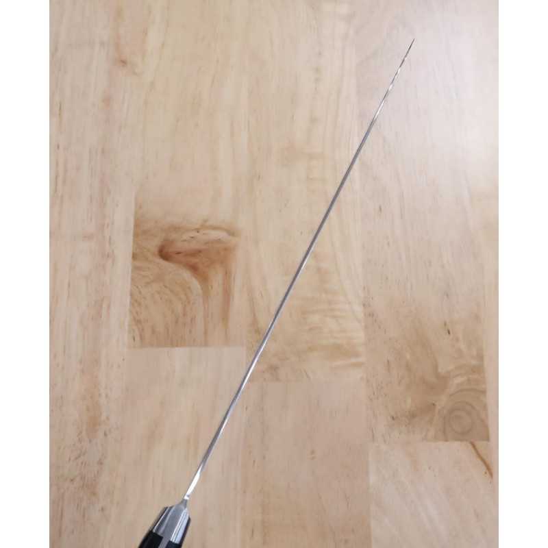 SAKAI TAKAYUKI Grand Chef Sujihiki à alvéoles, pour droitier (240/270 mm)