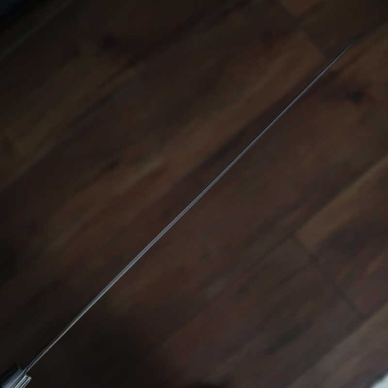 SAJI TAKESHI Sujihiki acier bleu #2, damas coloré, bois de fer (270mm)