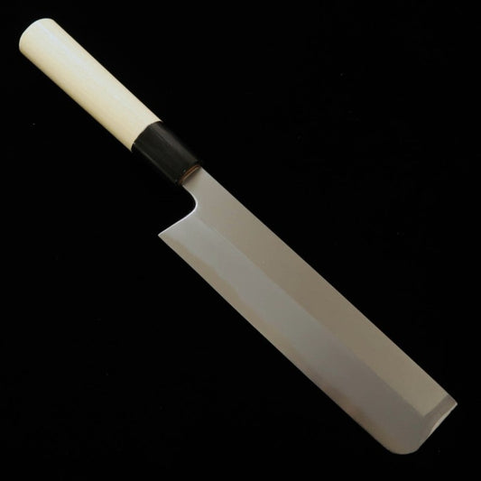 Miura Usuba Acier Blanc No.2 Finition Kasumi Manche en bois de magnolia (180-210 mm)