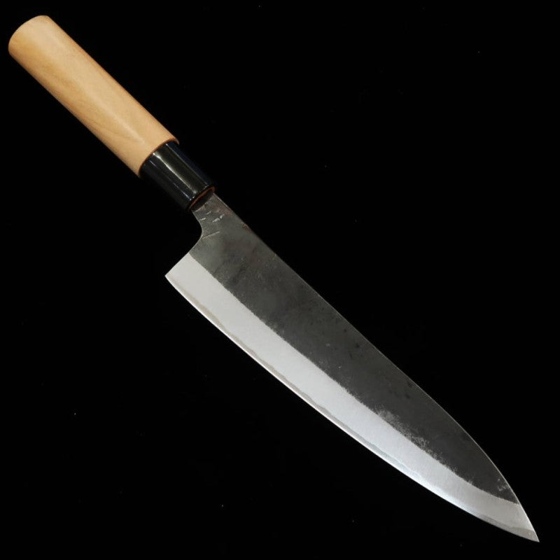 池浪刃物 IKENAMI HAMONO 白紙一号 ステン割込 桜柄 万能包丁 (130-180mm)