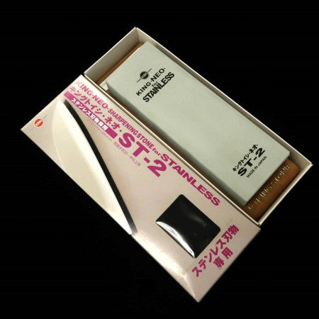 Pedra de afiar KING Neo ST-2 especial para lâminas de aço inoxidável Grit 800