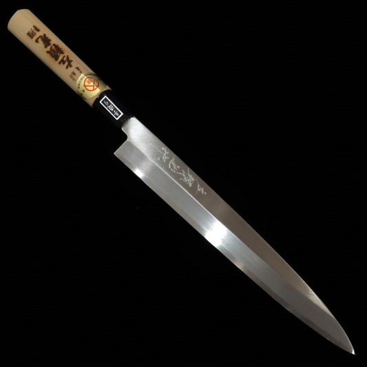 Yanagiba HIDARI YORIMITSU aço carbono  (210-300mm)