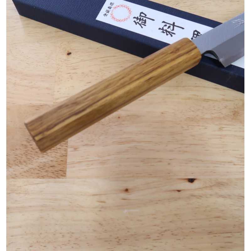 MIURA KNIVES, Yanagiba supérieur, Shirogami n°2, manche octogonal en chêne laqué (210-300mm)