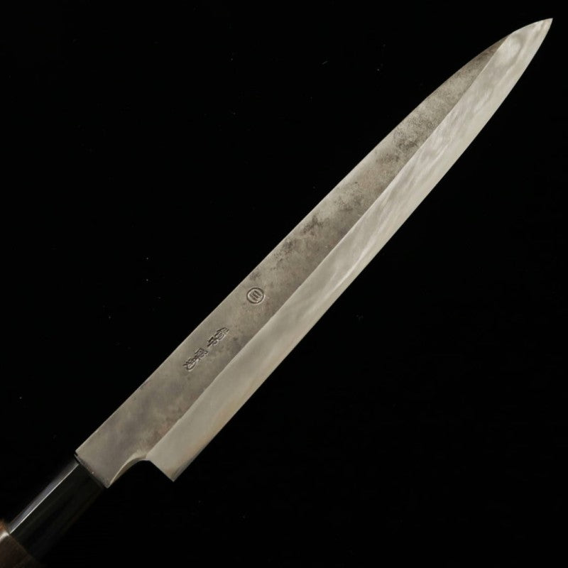 Yanagiba MIWA Shirogami nº 1 cabo Acabamento Kurouchi (240mm)