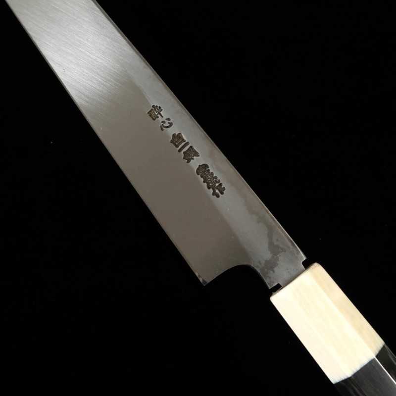 Yanagiba SUISIN Tanryu Damascus Shirogami nº 1 Forjada por Kenji Togashi (300mm)