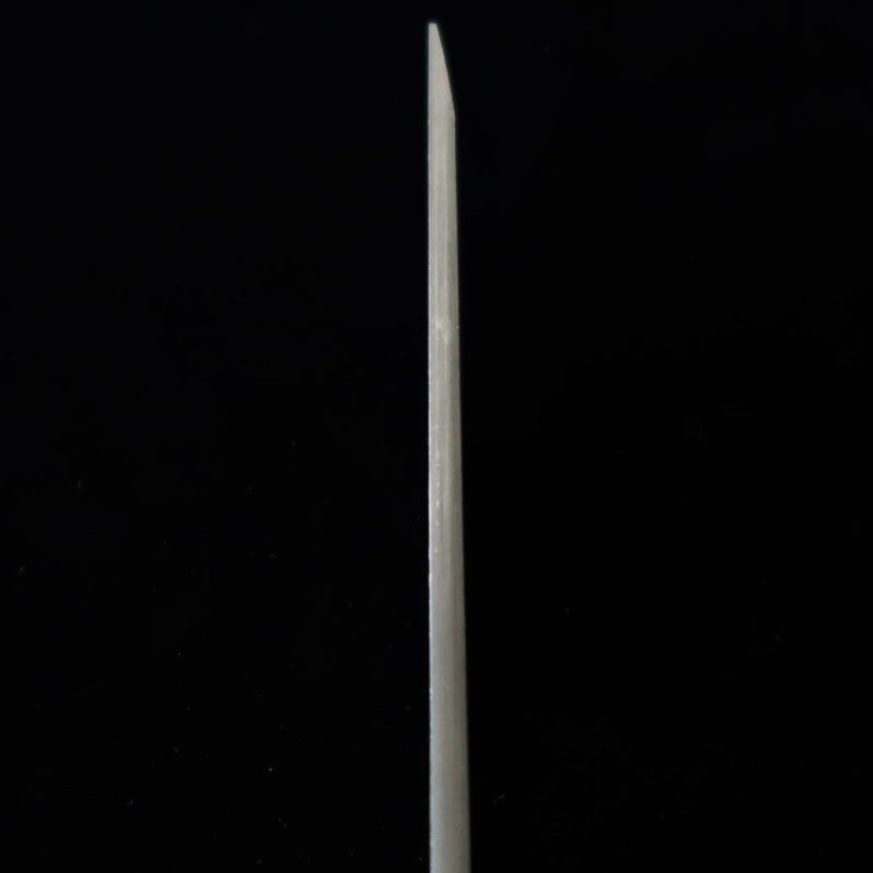 MASUDA YOSHIHIDE Cuchillo Kiridashi/Pequeño Acero Blanco nº2 Forja Negra (70 mm)