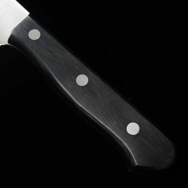 Madam MADAM Couteau de chef au molybdène pour saumon, finition alvéolée (200 mm)
