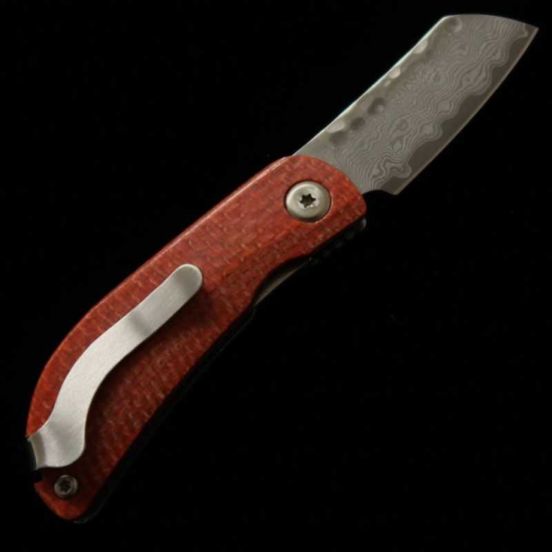 Mcusta MCUSTA Petit VG-10 Damasco MC-0211D Negro/Naranja (45mm)