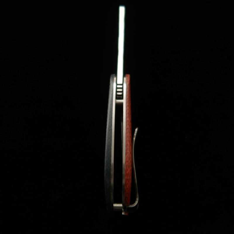 Mcusta MCUSTA Petit VG-10 Damasco MC-0211D Negro/Naranja (45mm)