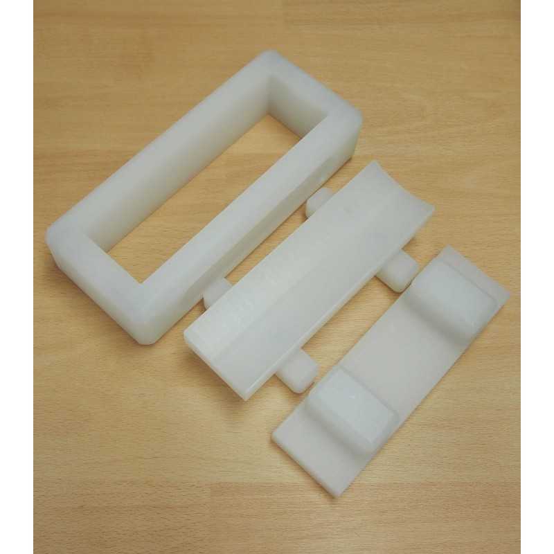 Yamaken Química YAMAKEN Caja de prensado para sushi Matsumae, fondo de barco (180×55×50 mm)